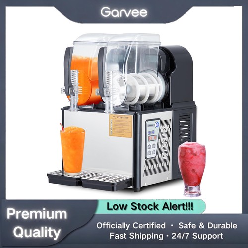 Commercial slushie maker dual - slushie, maker,