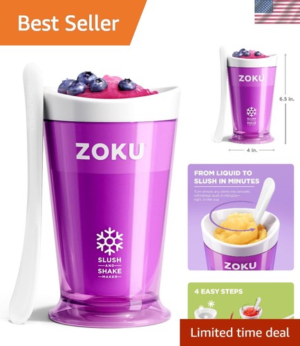Fast easy slush shake - &,