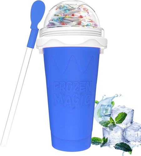 Slushy maker cup milk - milk, cola