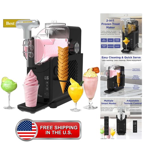 Home ice cream - frozen, slush